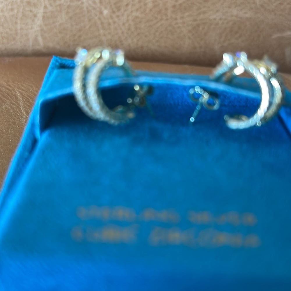 Stella Picciotto small hoops. New - Picture 2 of 5